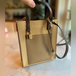 Marc Jacobs Micro tote in Iced Coffee, New with care instructions.